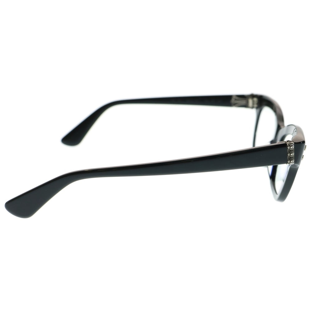 CHROME HEARTS(クロムハーツ) VA JAY JAY ウェリントン アイウェア メガネ ブラック ※度入り