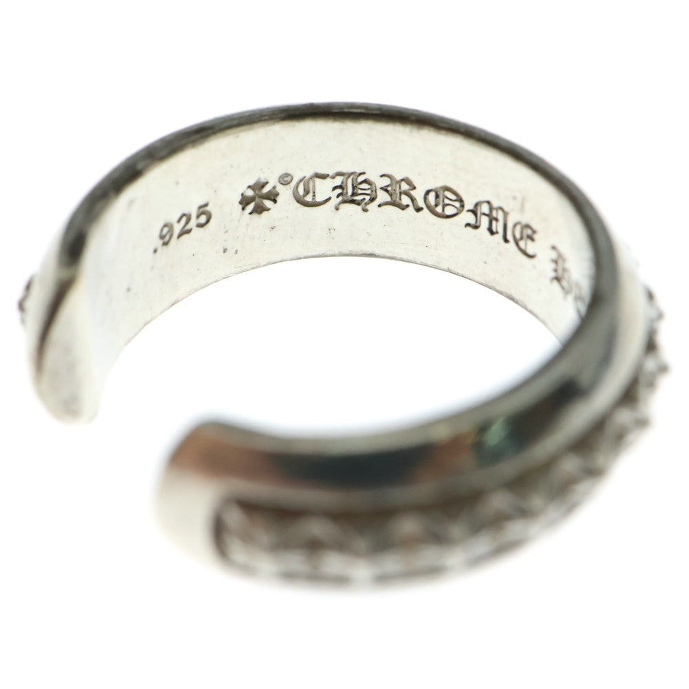 CHROME HEARTS(クロムハーツ) OPEN BAND CH PLS オープンバンドCHプラス シルバーリング