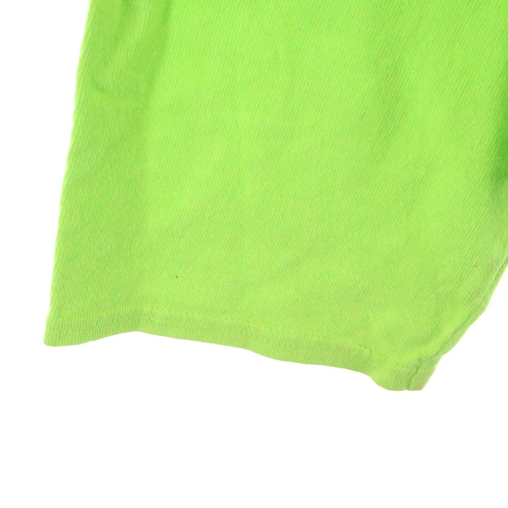 cvtvlist(カタリスト) 両面プリント 長袖Tシャツ ロンT カットソー イエロー