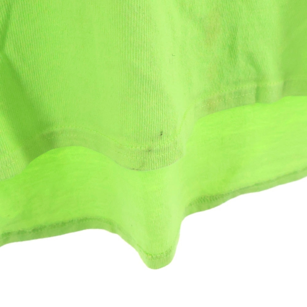 cvtvlist(カタリスト) 両面プリント 長袖Tシャツ ロンT カットソー イエロー