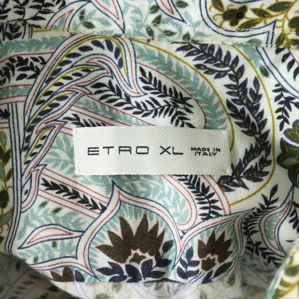 ETRO(エトロ) 総柄デザイン コットン長袖シャツ マルチ