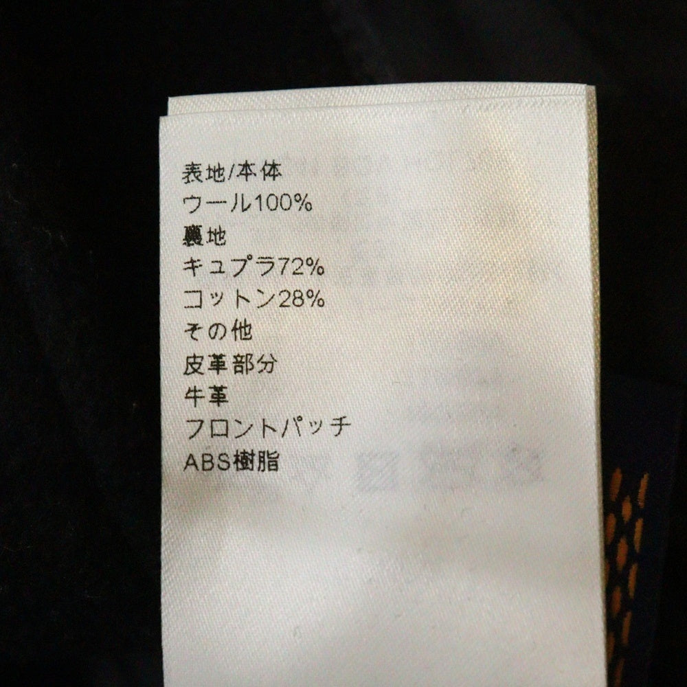 LOUIS VUITTON(ルイヴィトン) 24SS シグネチャーバーシティブルゾン アームダミエロゴ ジャケット RM241 BQV HQL70E ブラック/ホワイト