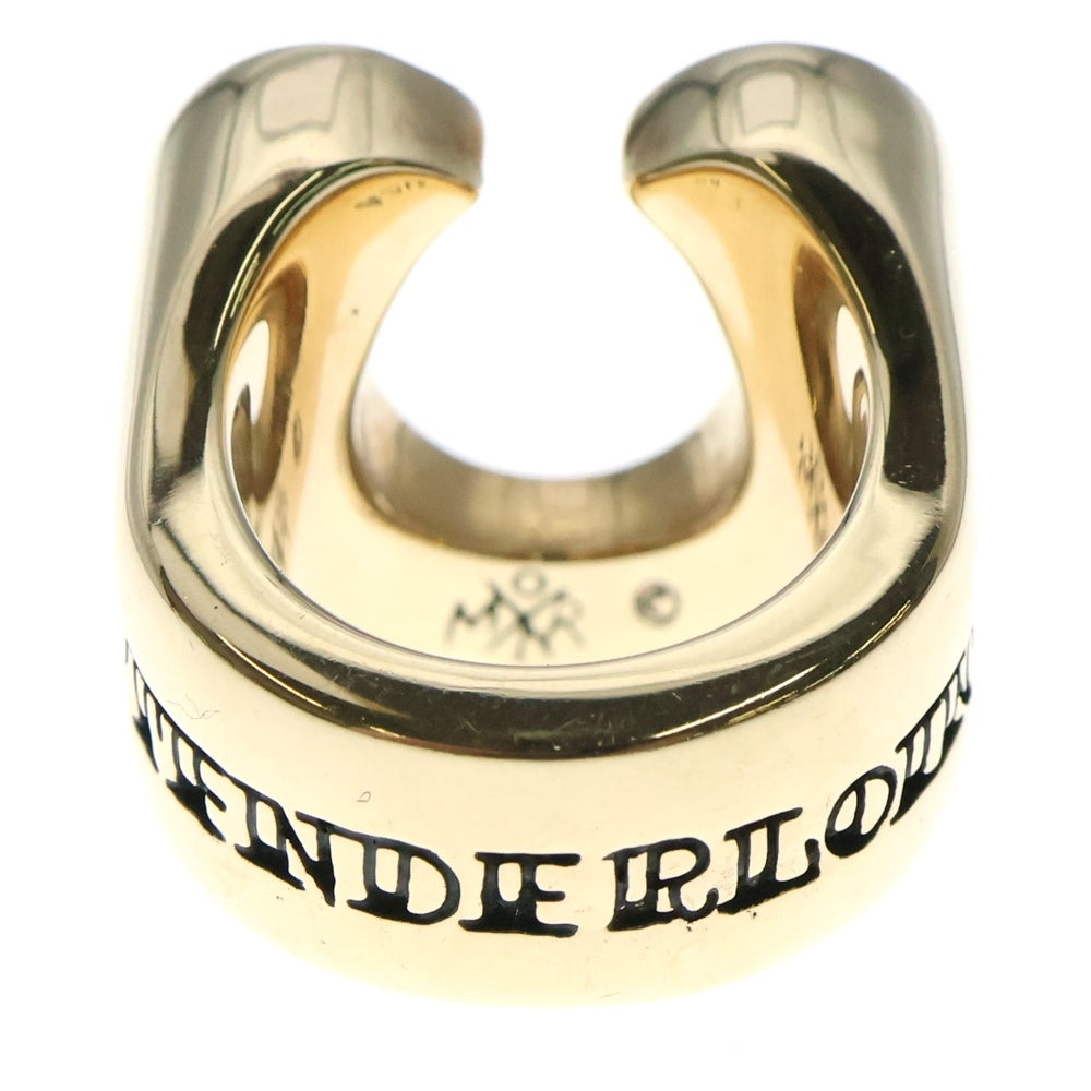 TENDERLOIN(テンダーロイン) T-H.SRING GOLD/STONE 8K ダイヤ ホースシューリング 指輪 ゴールド