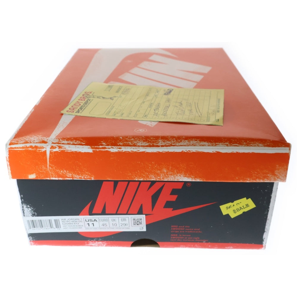 NIKE(ナイキ) AIR JORDAN 1 HIGH OG LOST & FOUND CHICAGO DZ5485-612 エアジョーダン1 ロスト&ファウンド シカゴ ハイカットスニーカー US11/29.0cm ホワイト/レッド