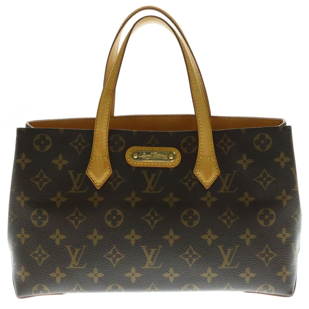 LOUIS VUITTON(ルイヴィトン) モノグラム ウィルシャーPM ハンドバッグ ブラウン M45643