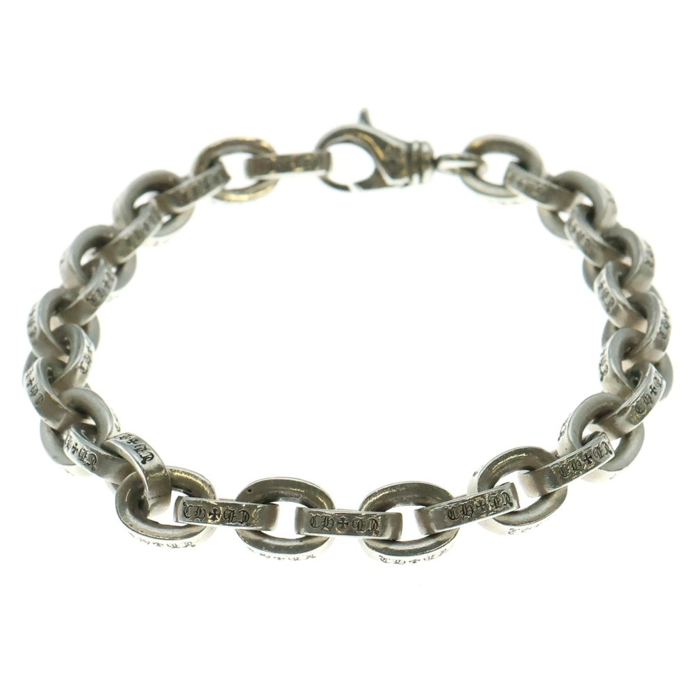 CHROME HEARTS(クロムハーツ) LARGE PAPER CHN ラージペーパーチェーン ブレスレット シルバー BCA170