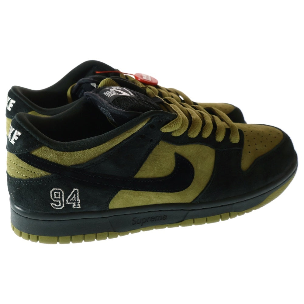 NIKE SB(ナイキエスビー) ×Supreme Dunk Low Camper Green HQ8487-300 アジア限定 ダンク ローカットスニーカー キャンパーグリーン US9/27.0cm