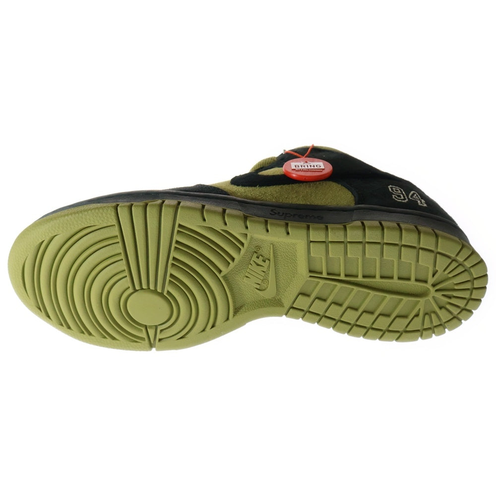 NIKE SB(ナイキエスビー) ×Supreme Dunk Low Camper Green HQ8487-300 アジア限定 ダンク ローカットスニーカー キャンパーグリーン US8/26.0cm