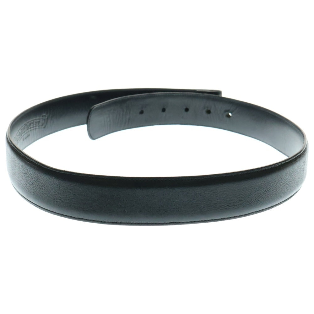 CHROME HEARTS(クロムハーツ) 1.5 STRAP 1.5inch リベッツ レザーベルト ブラック