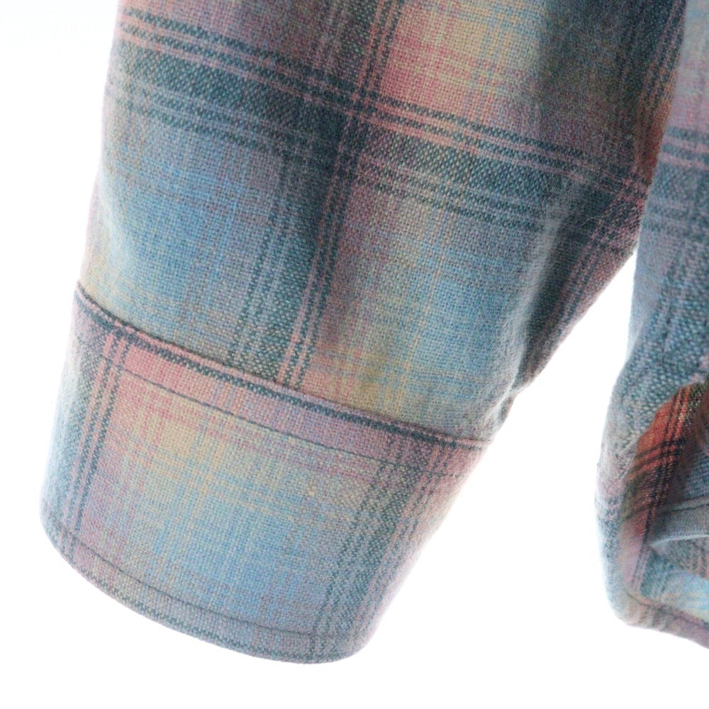 Maison Martin Margiela(メゾンマルタンマルジェラ) 23AW ×PENDLETON ×ペンドルトン チェック柄 長袖シャツ マルチ S67DT0002