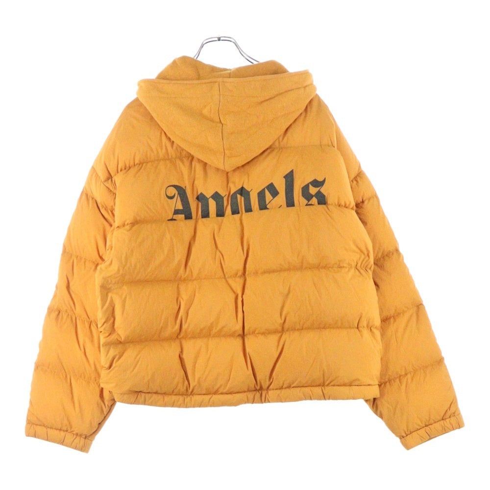 MONCLER GENIUS(モンクレール ジーニアス) ×Palm Angels DOWN HOODIE ダウンドッキング フーデッドスウェットジップパーカー オレンジ G209L8N00004