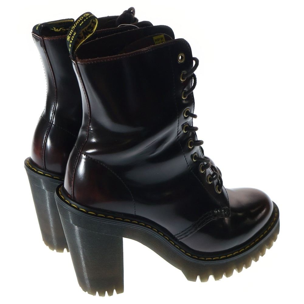 Dr.Martens(ドクターマーチン) KENDRA 10EYE BOOT レースアップヒールブーツ レディース 23727600 チェリーレッド
