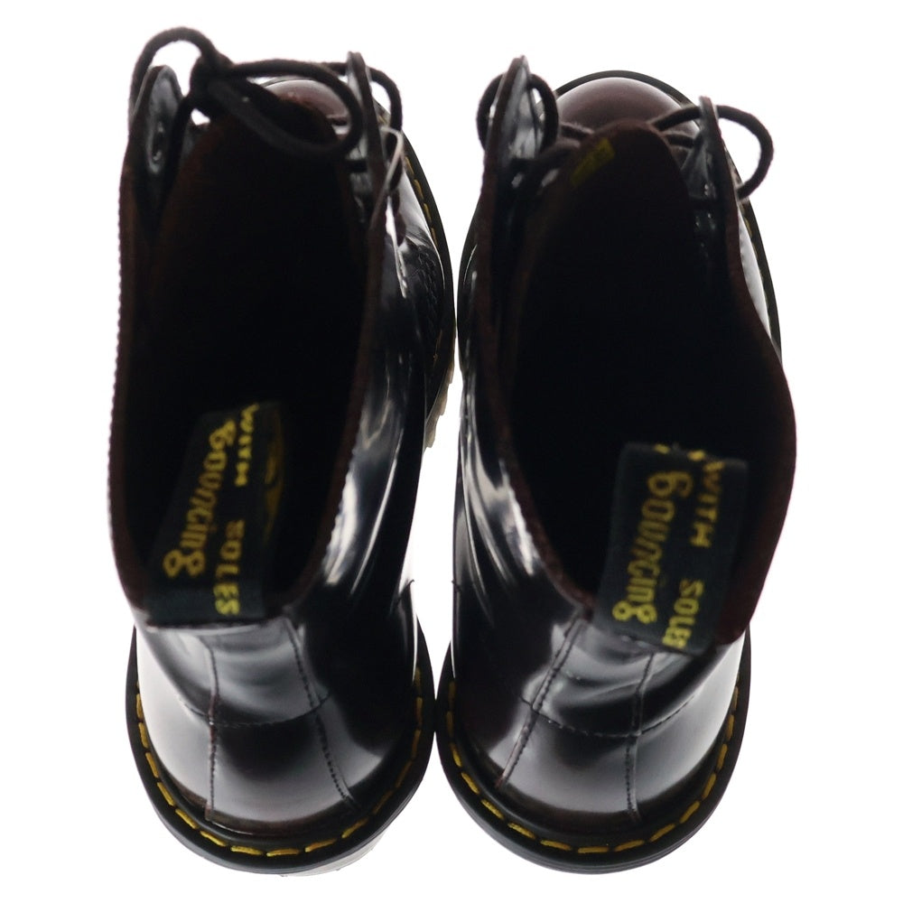 Dr.Martens(ドクターマーチン) KENDRA 10EYE BOOT レースアップヒールブーツ レディース 23727600 チェリーレッド