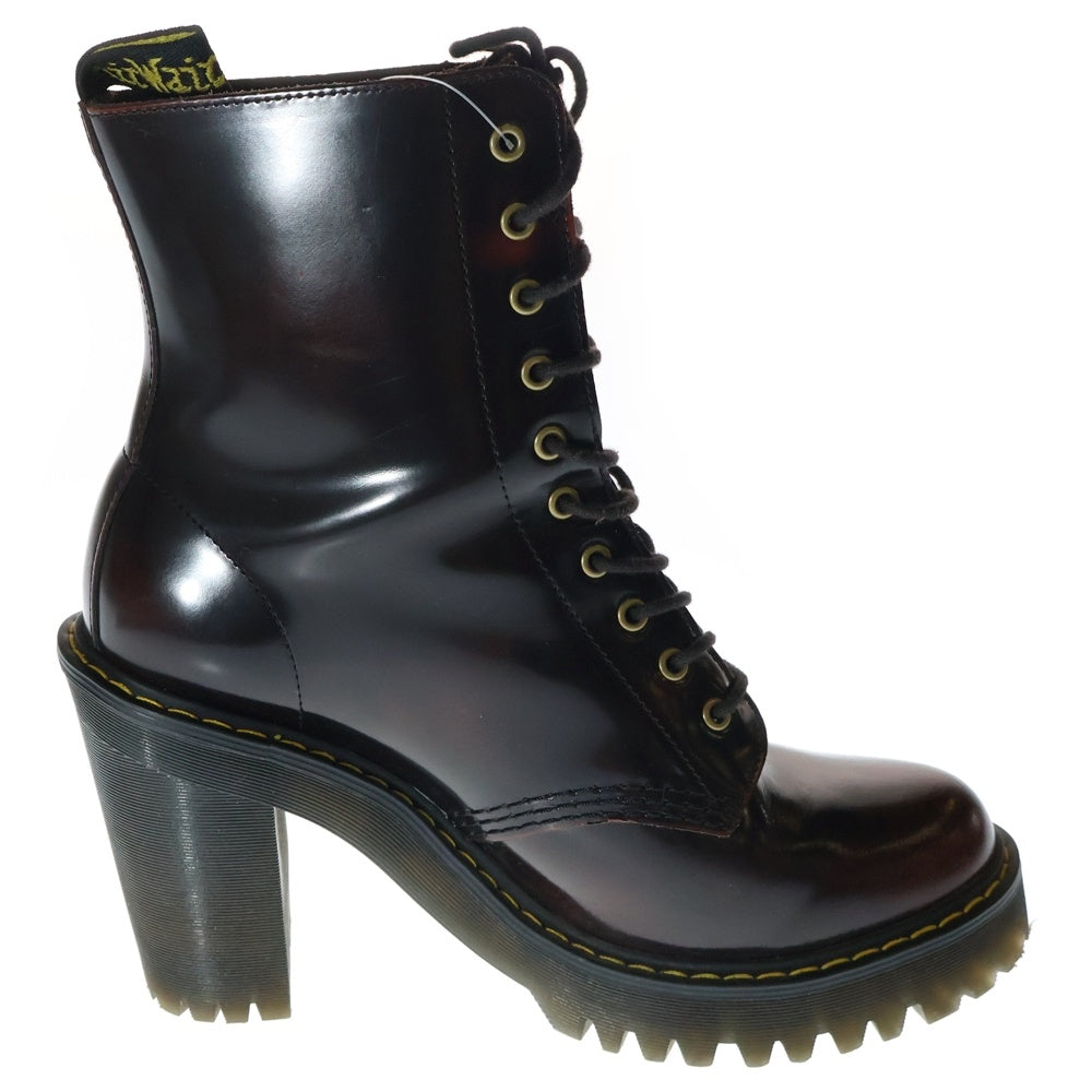 Dr.Martens(ドクターマーチン) KENDRA 10EYE BOOT レースアップヒールブーツ レディース 23727600 チェリーレッド