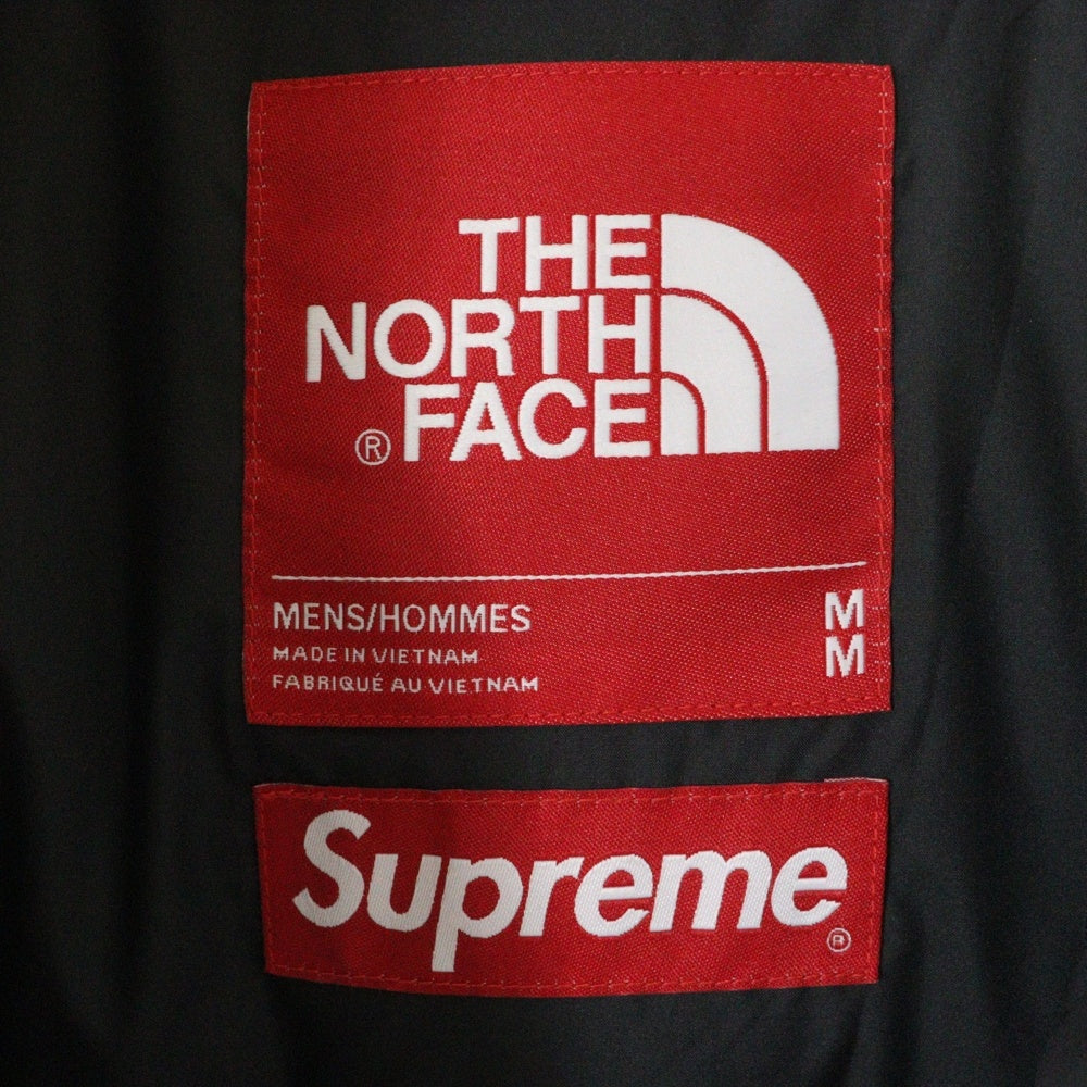 THE NORTH FACE(ザノースフェイス) ×Supreme Coldworks 700-Fill Down シュプリーム 総柄デザイン ダウンジャケット ホワイト ND521011