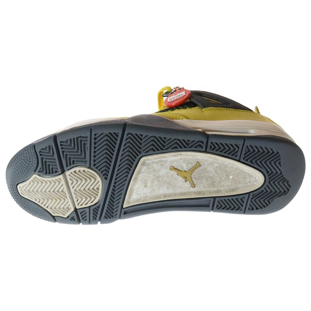 NIKE(ナイキ) AIR JORDAN 4 RETRO TOUR YELLOW エアジョーダン レトロ ハイカットスニーカー ツアー イエロー US8.5/26.5cm CT8527-700