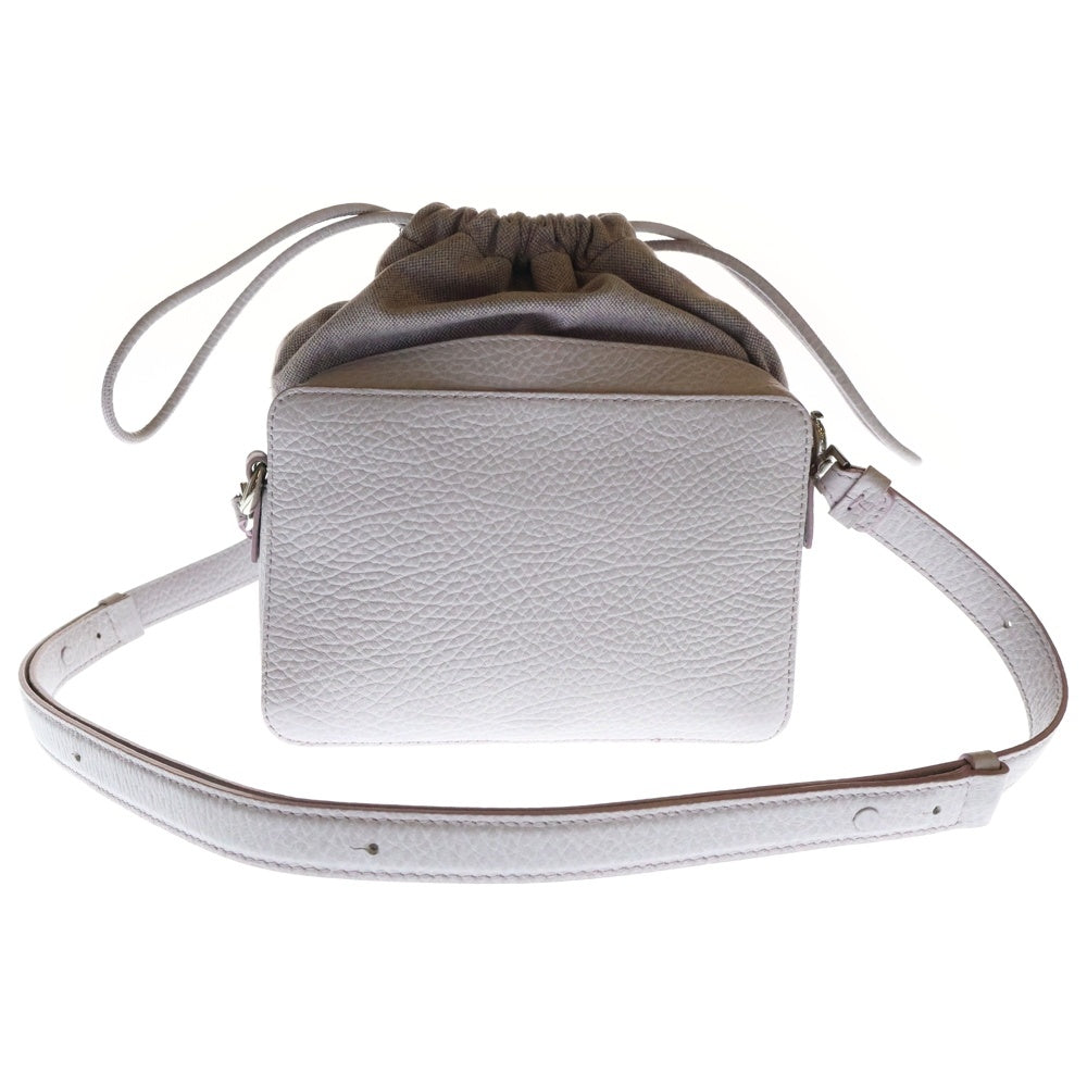 Maison Margiela 11(メゾンマルジェラ11) 5AC カメラバッグ ショルダーバッグ パープル レザー