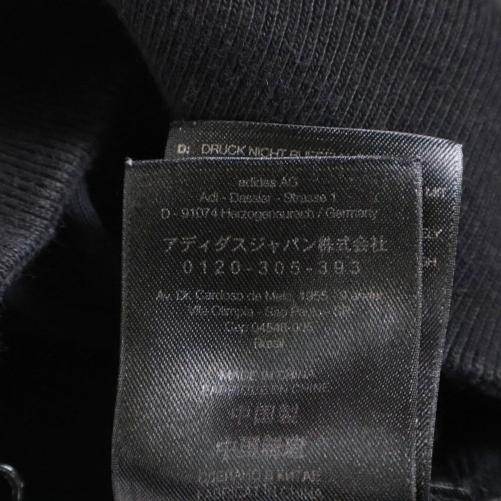 Y-3(ワイスリー) プルオーバージップフーディー フロントロゴ パーカー ブラック 1AX001