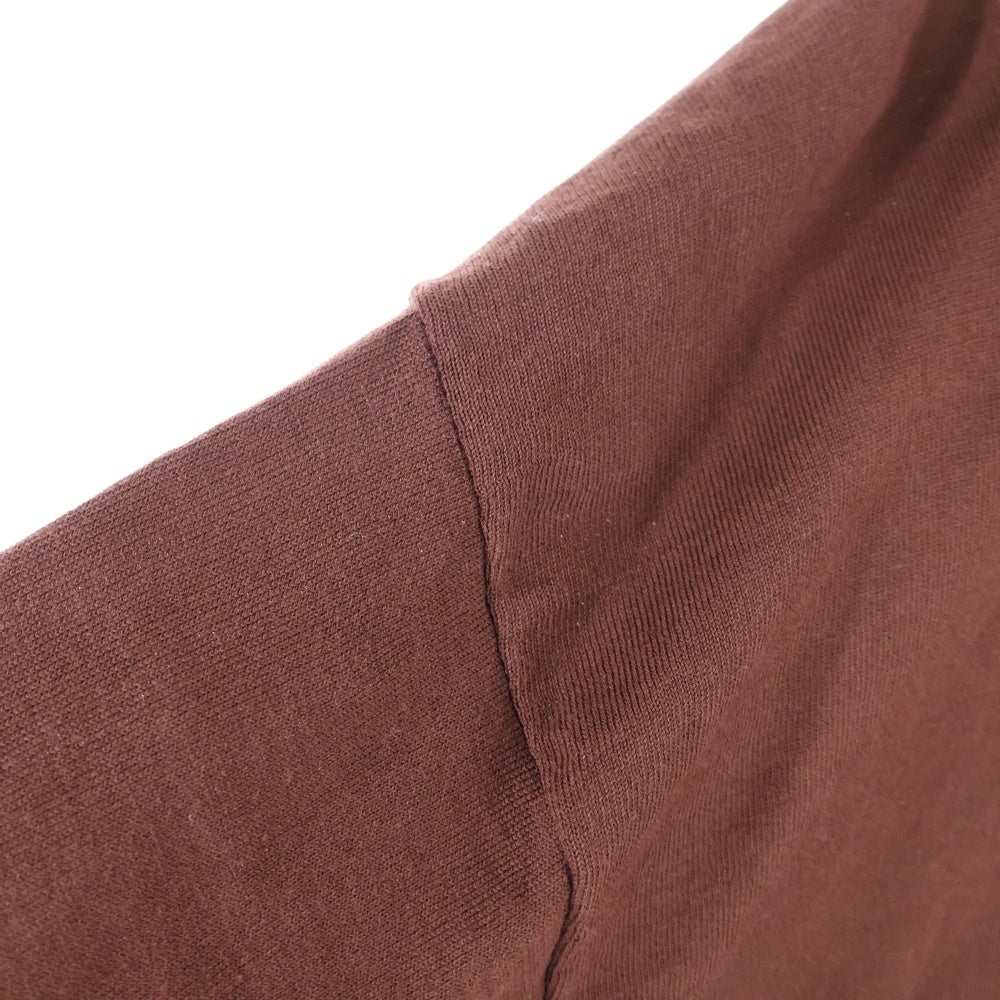 AURALEE(オーラリー) 25SS クルーネック ニットセーター ブラウン A25SP01KA