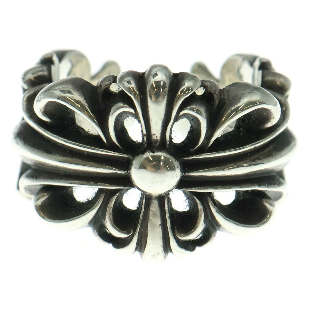 CHROME HEARTS(クロムハーツ) DBL FLRL CRS ダブルフローラルクロス リング シルバー BCA390