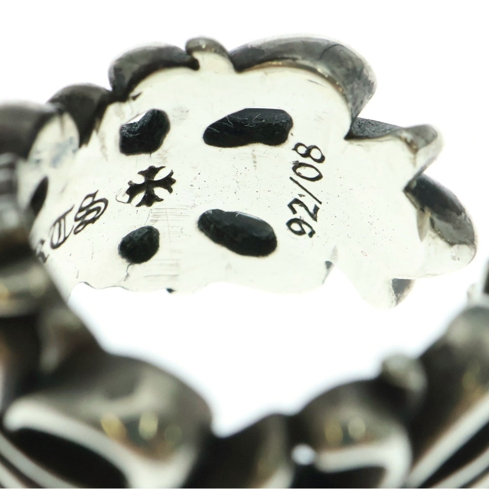 CHROME HEARTS(クロムハーツ) DBL FLRL CRS ダブルフローラルクロス リング シルバー BCA390