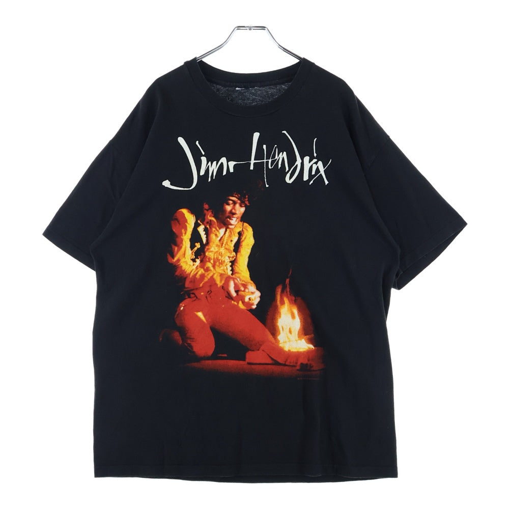VINTAGE(ヴィンテージ) 90S Jimi Hendrix The Ultimate Experience ジミ ヘンドリックス 両面プリント 半袖Tシャツ カットソー ブラック