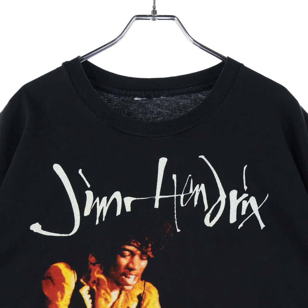 VINTAGE(ヴィンテージ) 90S Jimi Hendrix The Ultimate Experience ジミ ヘンドリックス 両面プリント 半袖Tシャツ カットソー ブラック
