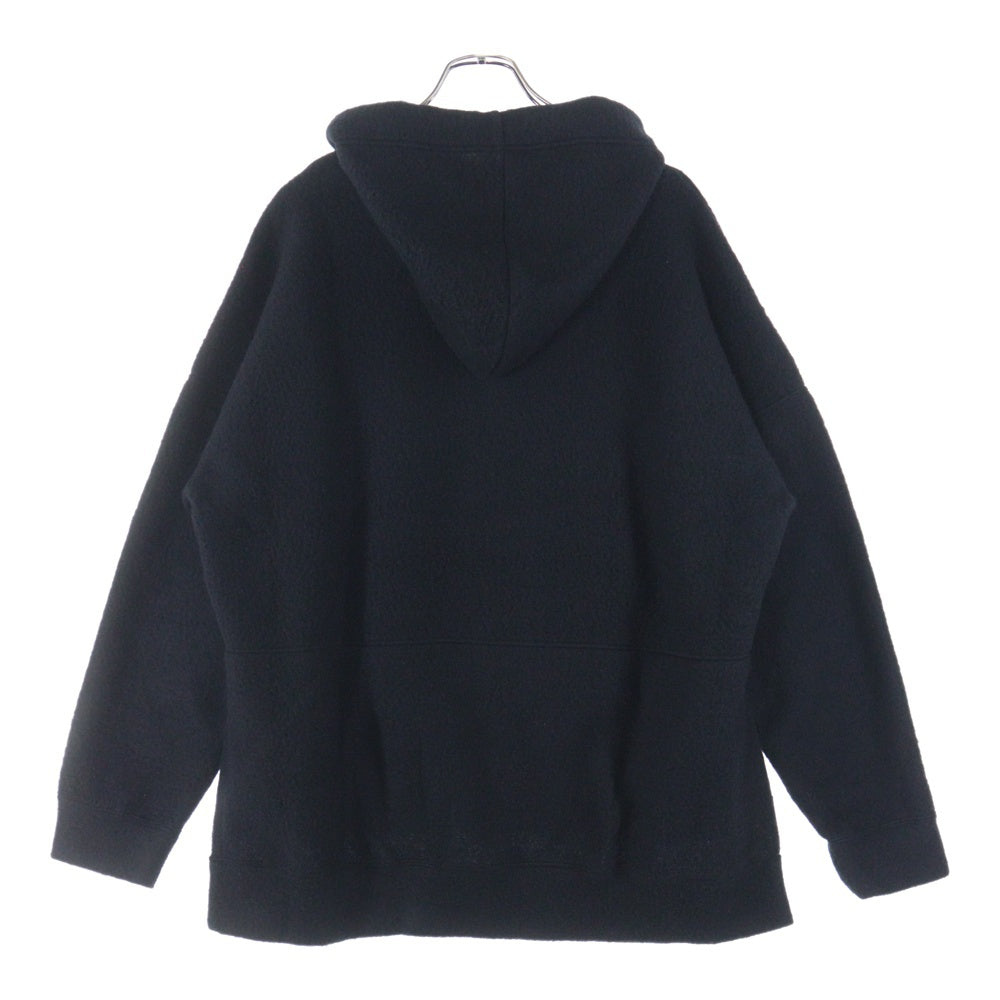 UNDERCOVER(アンダーカバー) 25AW ウールカシミア混パイル フーディ パーカー ブラック UC2E4809