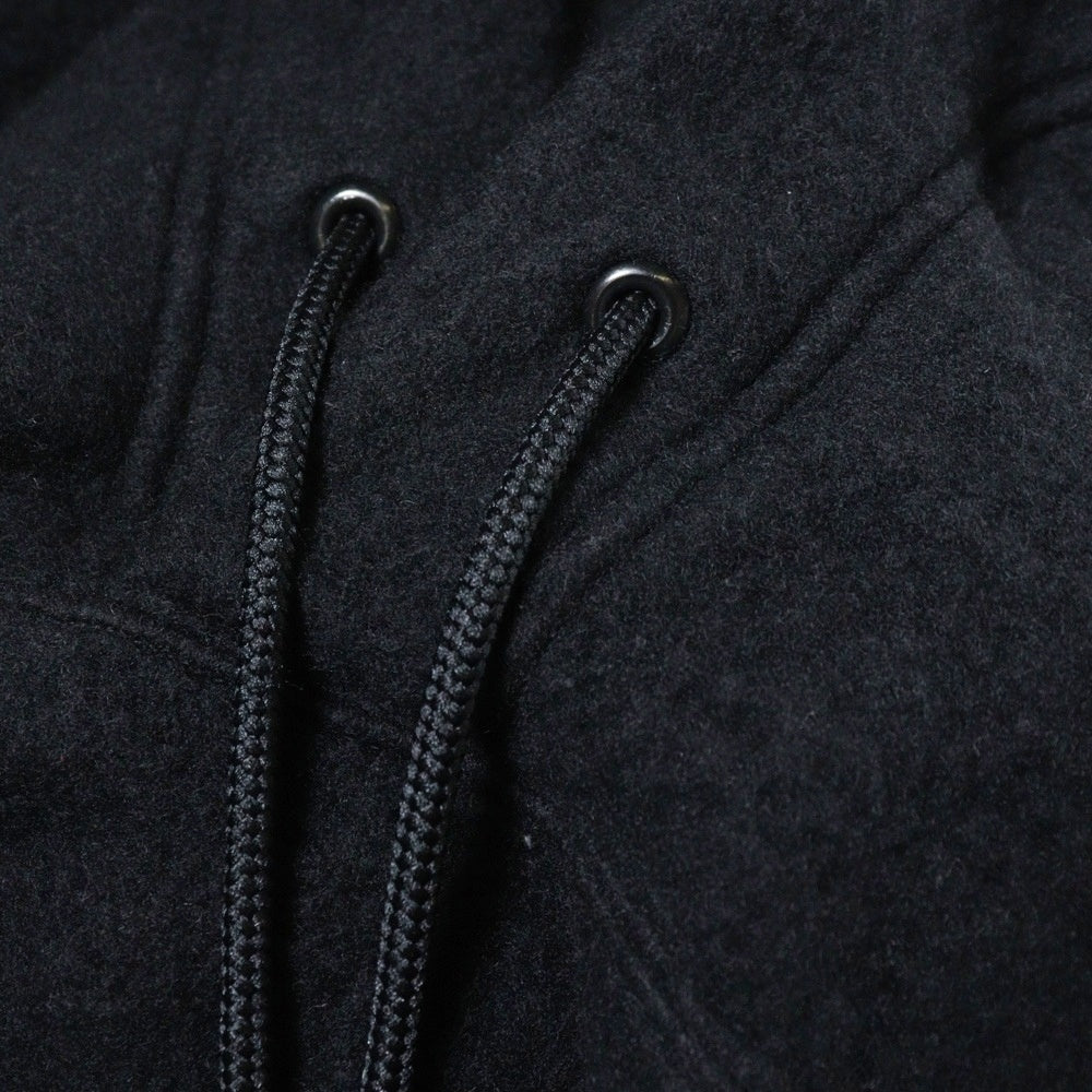 UNDERCOVER(アンダーカバー) 25AW ウールカシミア混パイル フーディ パーカー ブラック UC2E4809