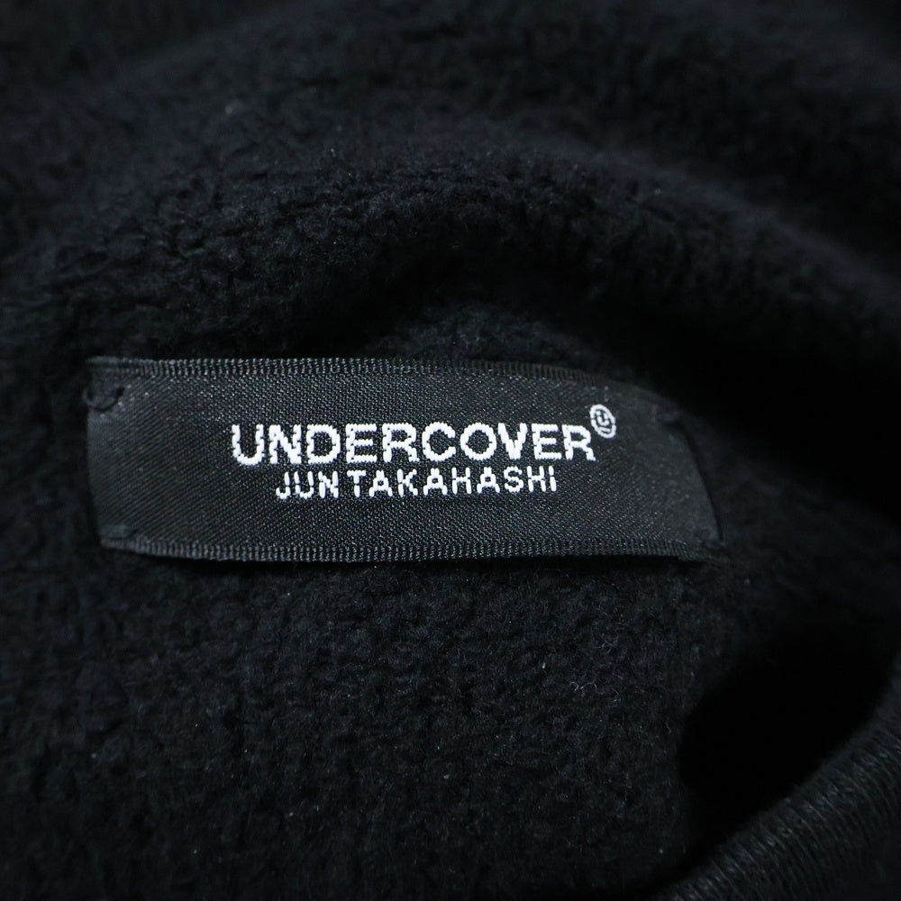 UNDERCOVER(アンダーカバー) 25AW コットンスウェットテーパードバムフラップパンツ ブラック UC2E4510