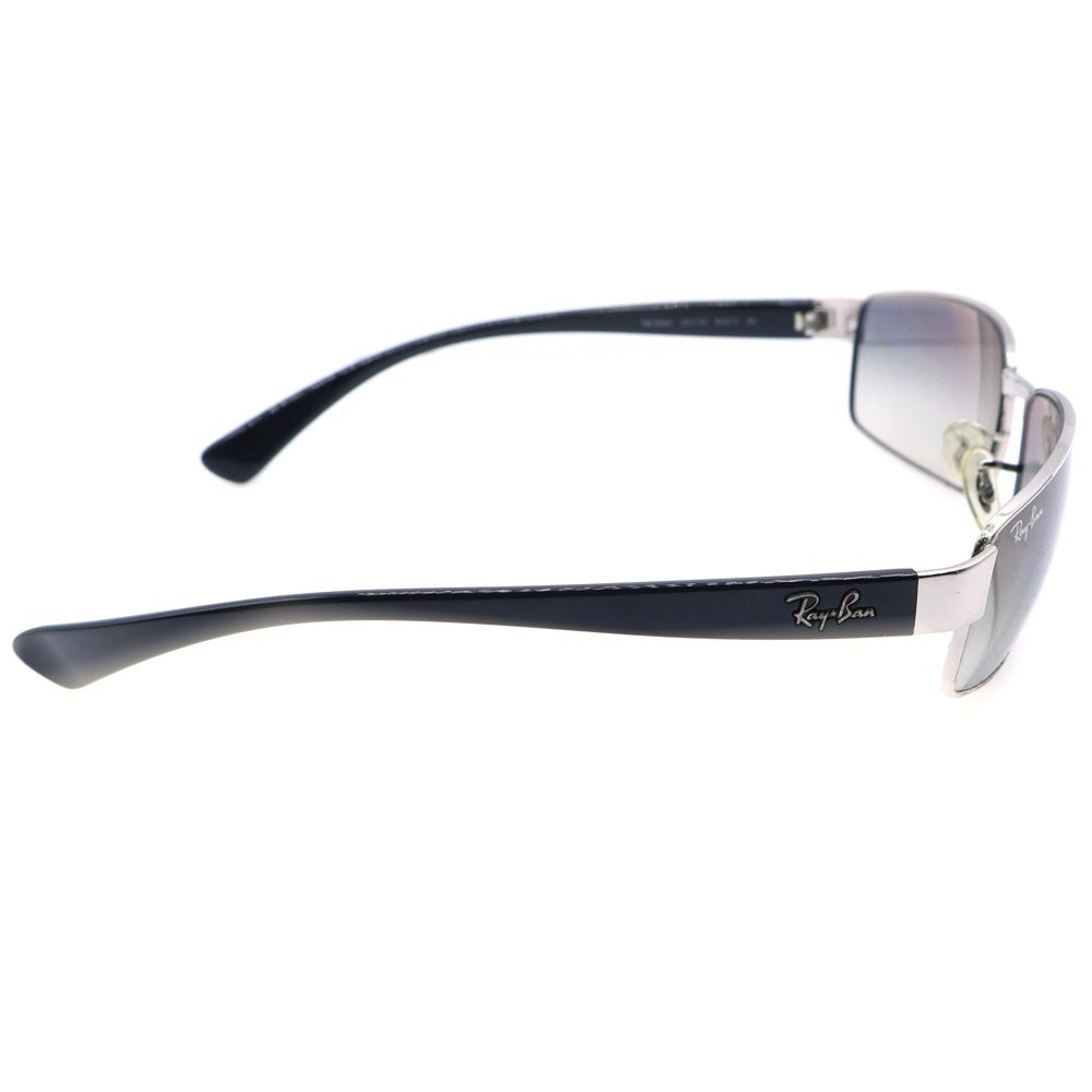 Ray Ban(レイバン) sunglasses eyewear スクエアレンズ サングラス アイウェア ブラック/シルバー RB3364
