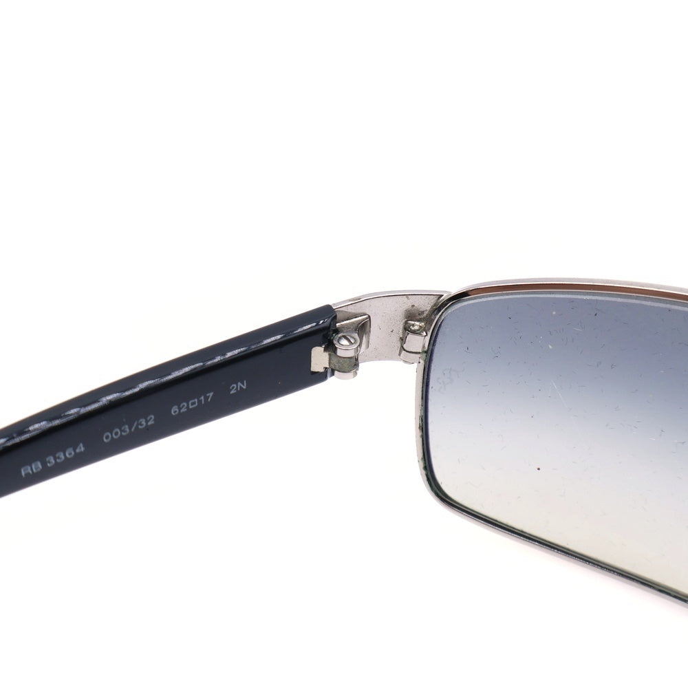Ray Ban(レイバン) sunglasses eyewear スクエアレンズ サングラス アイウェア ブラック/シルバー RB3364