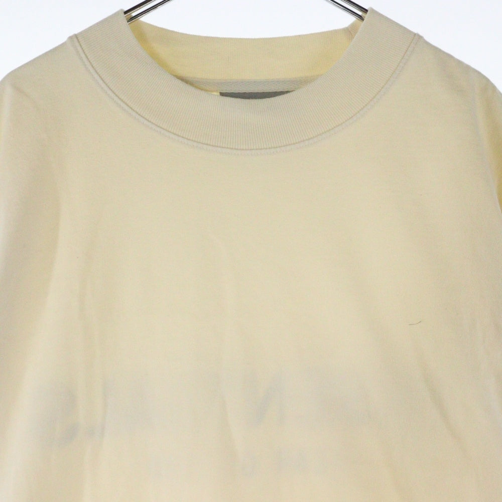 ESSENTIALS FEAR OF GOD(エッセンシャル フィアオブゴッド) バックラバーロゴ クルーネック 長袖Tシャツカットソー アイボリー