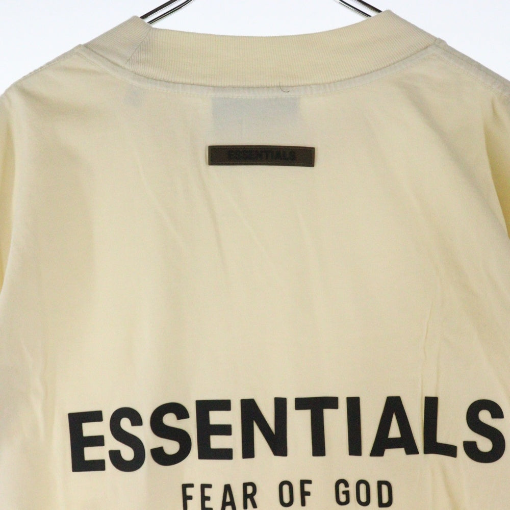 ESSENTIALS FEAR OF GOD(エッセンシャル フィアオブゴッド) バックラバーロゴ クルーネック 長袖Tシャツカットソー アイボリー