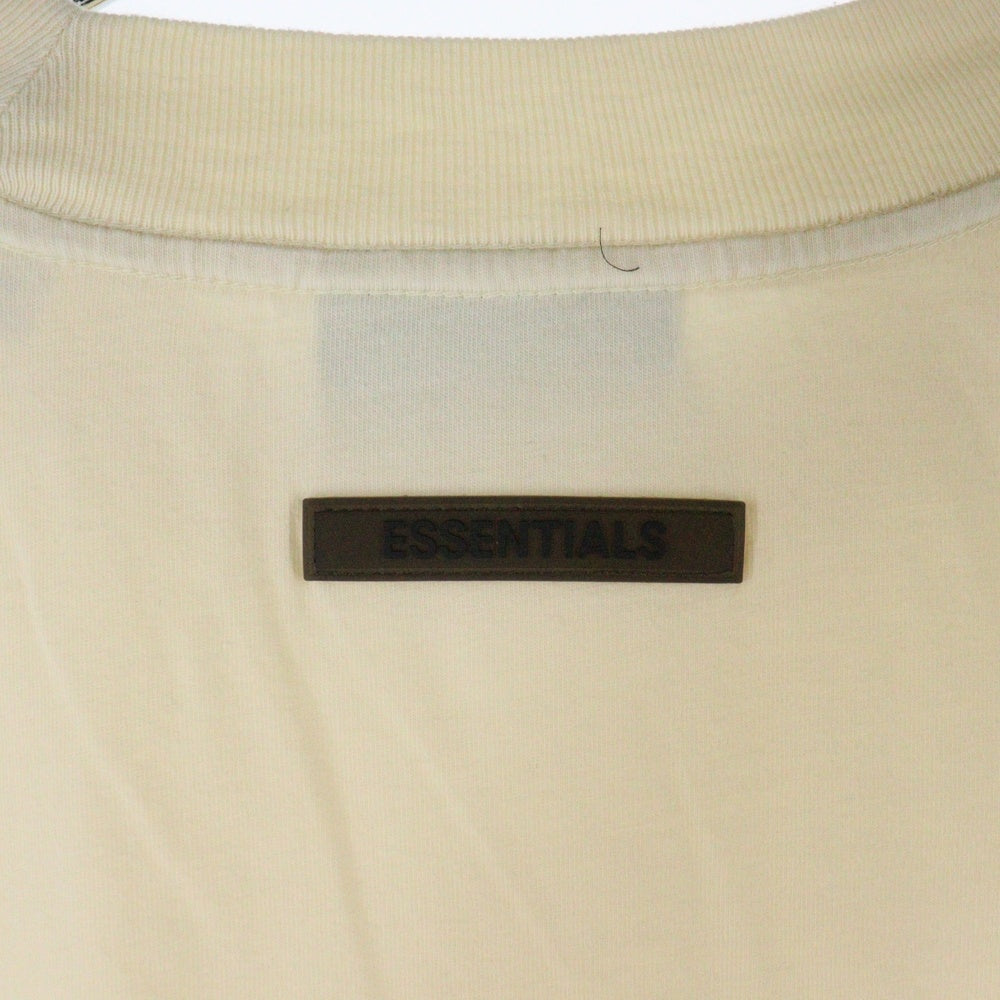 ESSENTIALS FEAR OF GOD(エッセンシャル フィアオブゴッド) バックラバーロゴ クルーネック 長袖Tシャツカットソー アイボリー