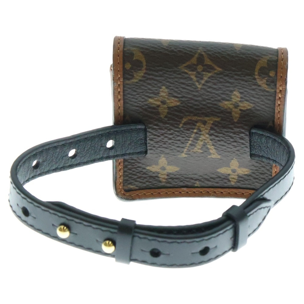 LOUIS VUITTON(ルイヴィトン) ブラスレ・パーティー ドーフィーヌ ベルトブレスレット airpodsケース ブラウン M6786A