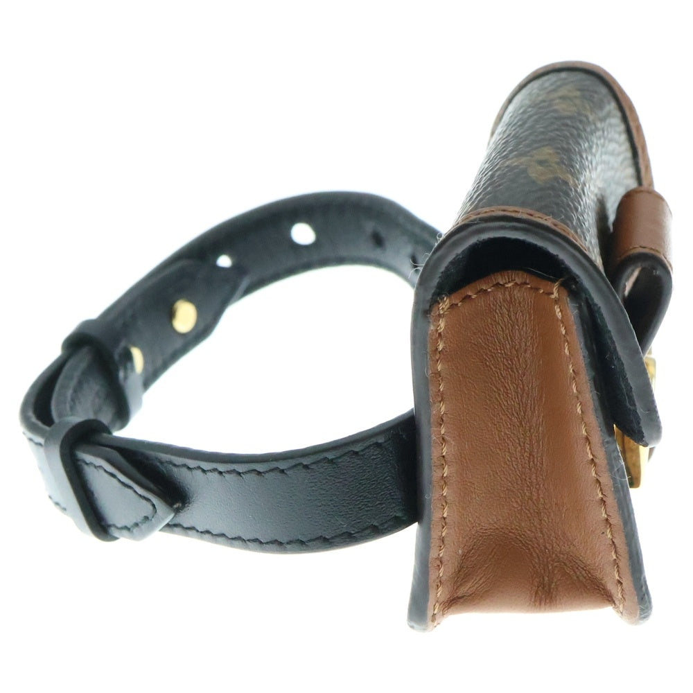 LOUIS VUITTON(ルイヴィトン) ブラスレ・パーティー ドーフィーヌ ベルトブレスレット airpodsケース ブラウン M6786A