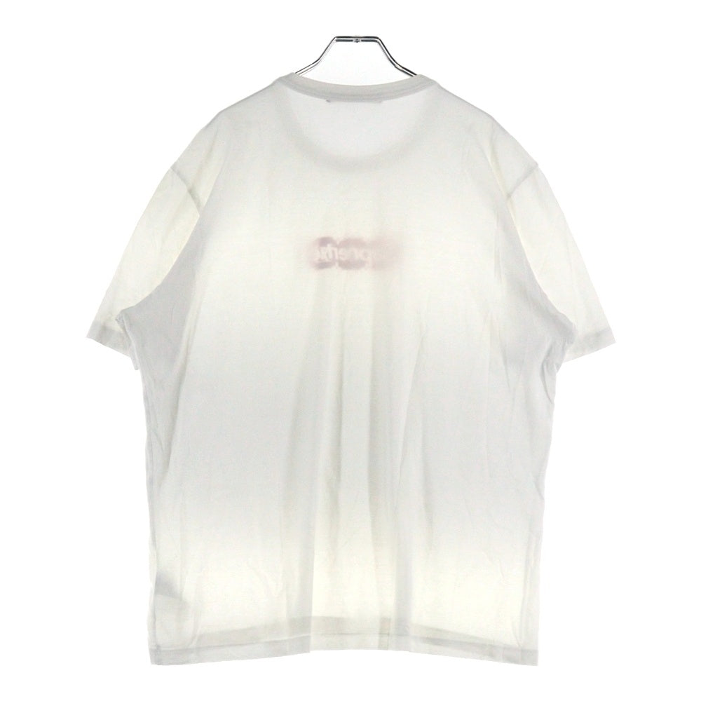 SUPREME(シュプリーム) 17AW×LOUIS VUITTON Box Logo Tee ルイヴィトン LVボックスロゴクルーネック半袖Tシャツ RM172 JC8 HDY92W ホワイト