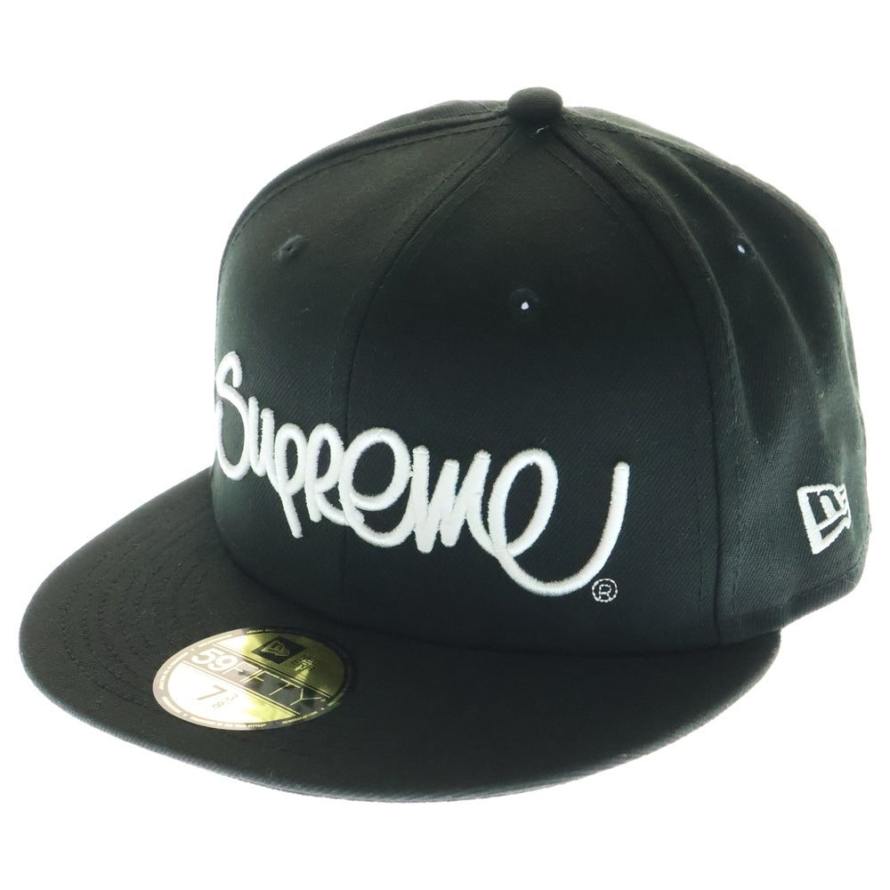 SUPREME(シュプリーム) 22SS ×NEW ERA Handstyle cap ハンドスタイル ベースボールキャップ 帽子 ブラック