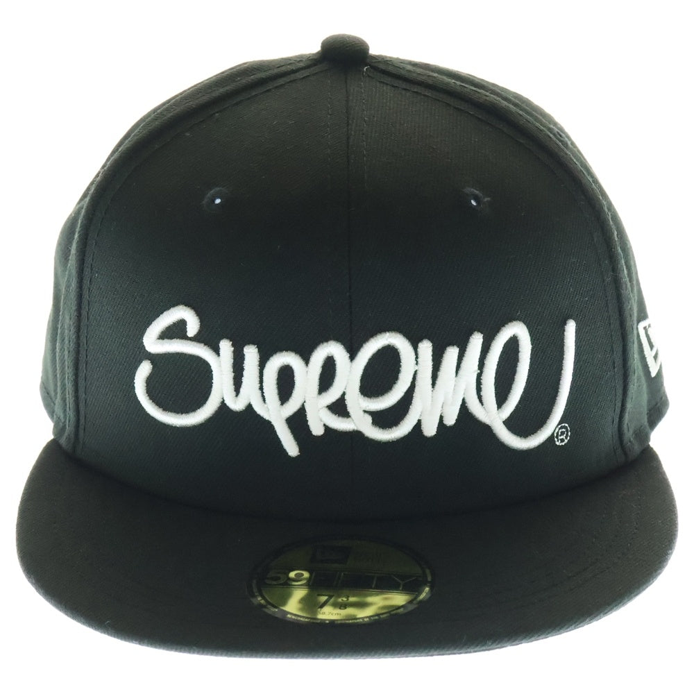 SUPREME(シュプリーム) 22SS ×NEW ERA Handstyle cap ハンドスタイル ベースボールキャップ 帽子 ブラック
