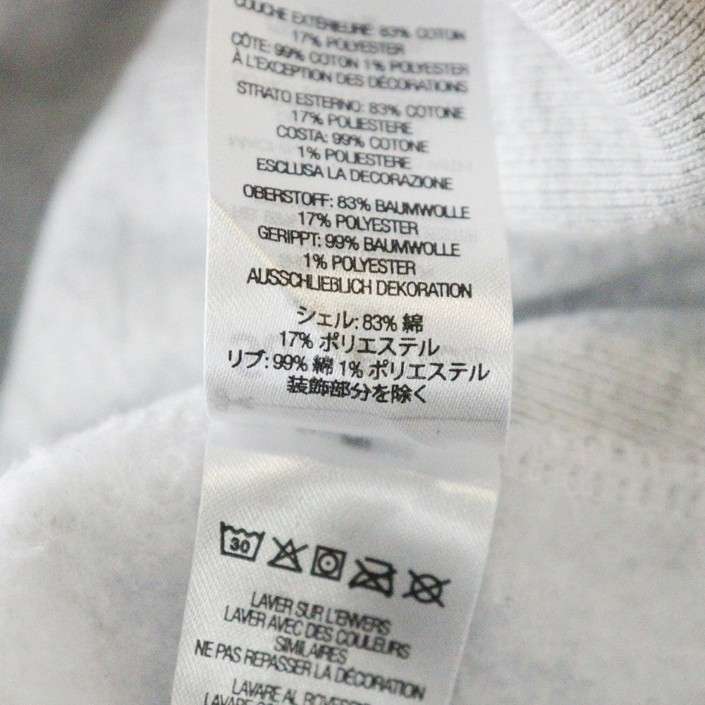 SUPREME(シュプリーム) 22SS Raised Handstyle Hooded Sweatshirt Ash Grey ロゴ刺繍 レイズドハンドスタイル プルオーバーパーカー フーディー グレー