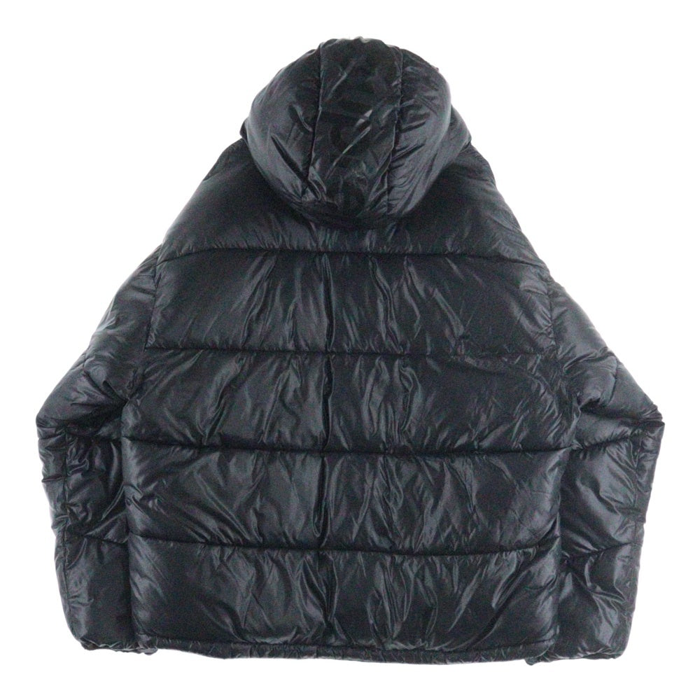 SUPREME(シュプリーム) 23SS Madras Reversible Windstopper Puffer Jacket パッチワーク プリマロフト リバーシブル フードジャケット ブラック