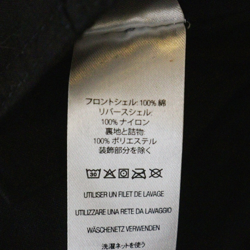 SUPREME(シュプリーム) 23SS Madras Reversible Windstopper Puffer Jacket パッチワーク プリマロフト リバーシブル フードジャケット ブラック