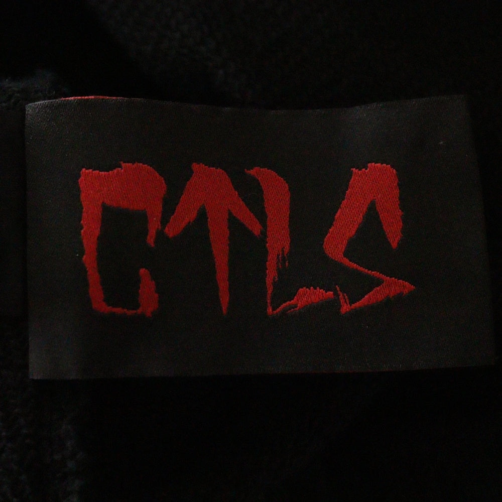 cvtvlist(カタリスト) スウェットパンツ ロゴ刺繍 ブラック 2501030401
