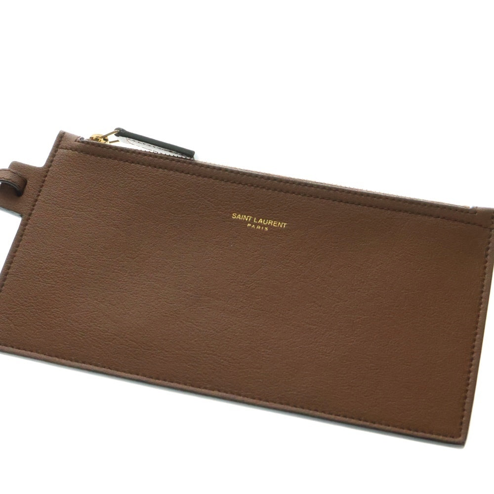 SAINT LAURENT PARIS(サンローランパリ) ショッピングトートバッグ ブラウン 676657