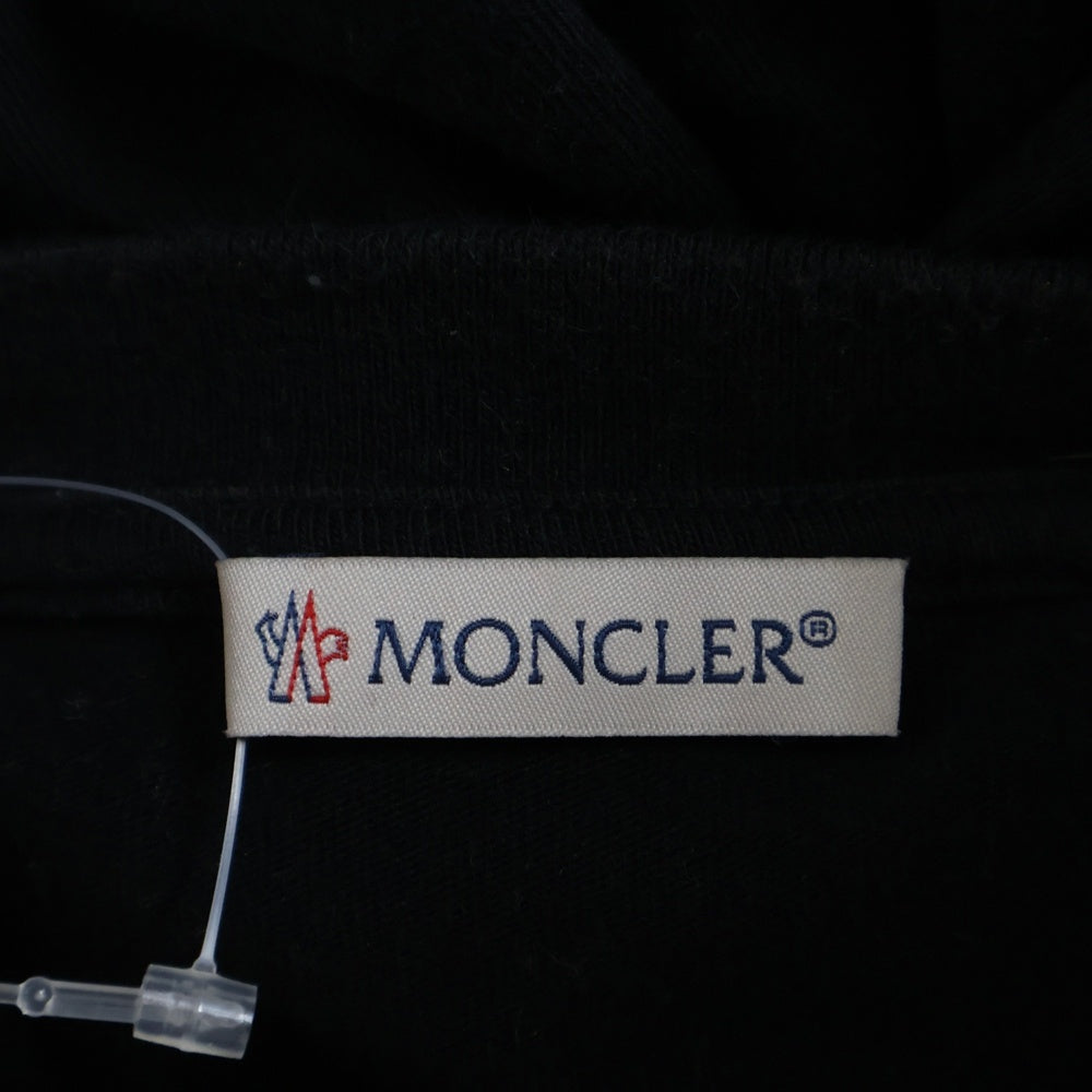 MONCLER(モンクレール) GENIUS ジーニアス ロゴパッチ クルーネックTシャツ カットソー ブラック F209U8C70710
