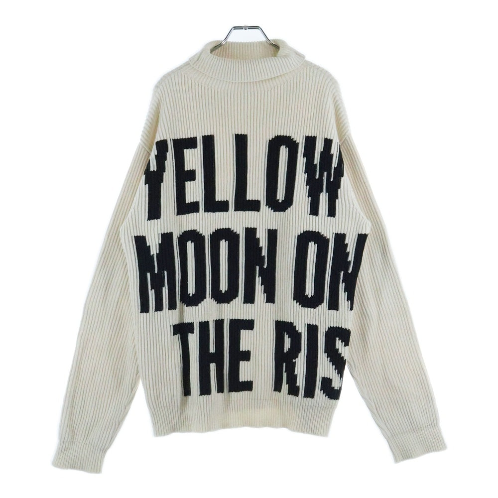 JIL SANDER NAVY(ジルサンダーネイビー) 21SS YELLOW MOON ON THE RISE ニット タートルネック アイボリー