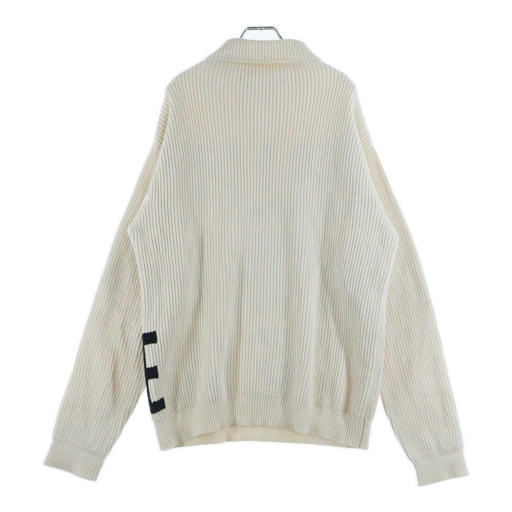 JIL SANDER NAVY(ジルサンダーネイビー) 21SS YELLOW MOON ON THE RISE ニット タートルネック アイボリー