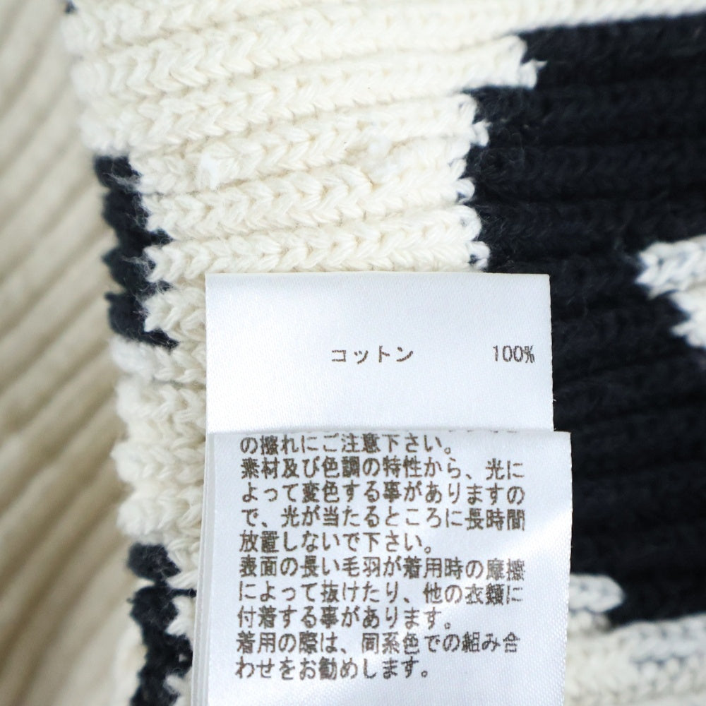 JIL SANDER NAVY(ジルサンダーネイビー) 21SS YELLOW MOON ON THE RISE ニット タートルネック アイボリー