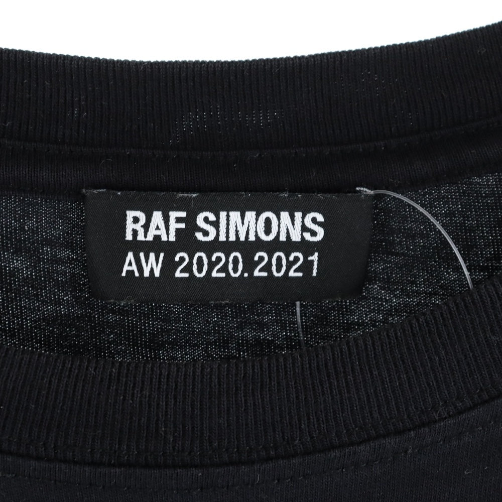 RAF SIMONS(ラフシモンズ) 20AW Solar Youth クルーネックTシャツ カットソー ブラック